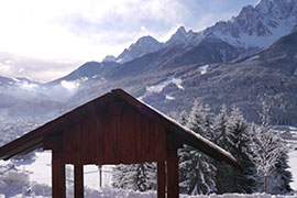 Winterlandschaft Dolomiten